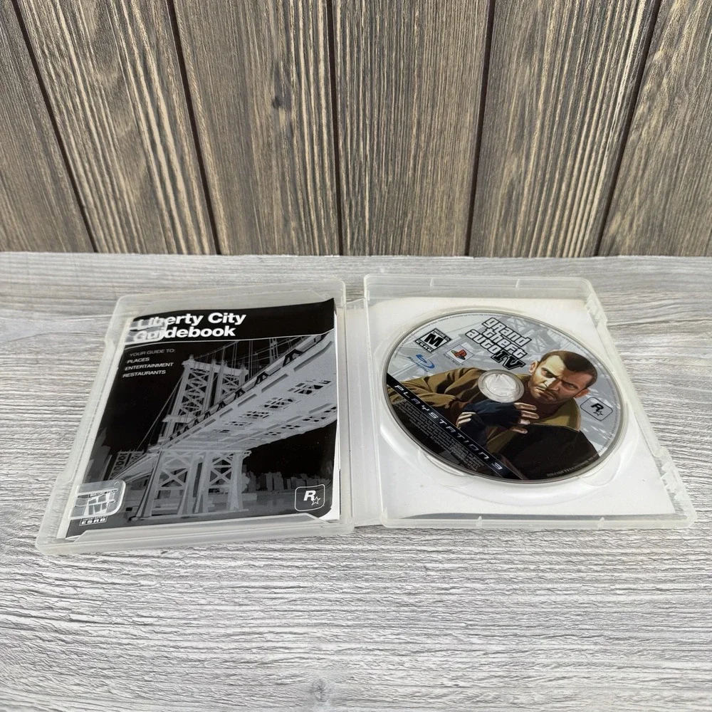 Grand Theft Auto IV (PlayStation 3, 2008) Not Map Tested